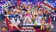 WWE Royal Rumble 2021 Action Figure Match!