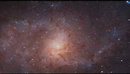 A close-up look at the Triangulum Galaxy