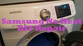 Samsung Clothes Dryer Heating Element DIY Repair - No Heat & Noise Fix