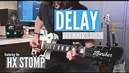Using Delay On Guitar: Tape Echo & Analog Delay | Line 6 HX Stomp
