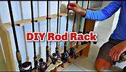How To Make Your Own Fishing DIY Rod Rack (Step-By-Step)