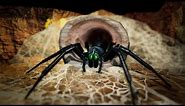 Segestria florentina, the Funnel Web Spider