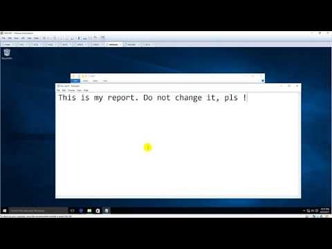 Disable inheritance on a folder and file