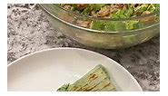 chicken caeser salad wrap 🤩 | Siiriparkss TickTok