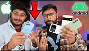 Android vs iPhone User Fight *For Fun*
