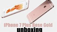 Apple iPhone 7 Plus 32GB Rose Gold Unboxing