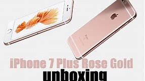 Apple iPhone 7 Plus 32GB Rose Gold Unboxing