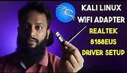 How To Setup Kali Linux RTL8188EUS USB WiFi Adapter Drivers