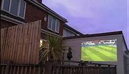 I created my own 250" Outdoor Cinema for less than you think!
