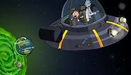 Rick And Morty In The UFO Live Wallpaper - MoeWalls