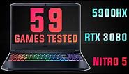 Acer Nitro 5 (2021) - 59 Games Tested | RTX 3080 |