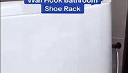 Towel Rack Free Punch Hanging Towel Slippers Rack Bathroom Rack Wall Hook Bathroom Shoe Rack