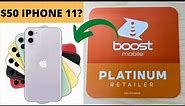 Boost Mobile Platinum Retailer 2022 | Iphone 11 $50 | Boost Mobile News