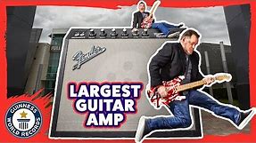 World's Largest Guitar Amp - Meet The Record Breakers