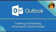 Creating and Sending Amazing & Colorful Emails | MS Outlook 365