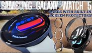 Samsung Galaxy Watch 5 | Watch Cases with Built-in Screen Protectors | Only $12.99