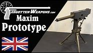 Maxim "Prototype": The First Practical Machine Gun