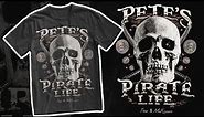 Designing a T-shirt for Pete’s Pirate Life (Peter McKinnon)