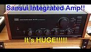 Sansui AU-X11 Vintage Amplifier Review and Look Inside