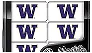 Masterpieces Game Day - NCAA Washington Huskies - 28 Piece Team Logo Double Six Domino Set