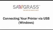 HOW TO: Connect Your Printer via USB (Windows)