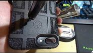 Stippling a Magpul Iphone 7 case - Small Waffle Pattern Stippling!