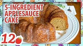 How to Make: 5-Ingredient Apple Sauce Cake