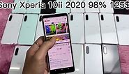 Sony Xperia 10ii(2020) 98% 125$