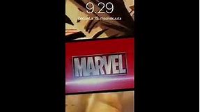 EPIC Marvel Live Wallpaper For iPhone - Logo Edition