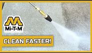 Using The Rotating Pressure Washer Nozzle - Increase Cleaning Output by 50%