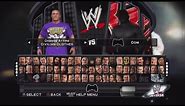 WWE Smackdown vs Raw 2011 Character Select Screen Including All DLC Packs Roster