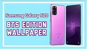 How to get the Samsung Galaxy S20 BTS Edition Wallpaper (easier and faster)