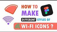 How to create a Wifi icon using Figma THE BEST METHOD!!👌👌