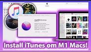 Install iTunes on macOS Catalina/BigSur/Monterey/Ventura (M1 MACS SUPPORTED)