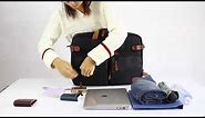 CoolBELL Convertible Backpack Messenger Bag Shoulder bag Laptop Case Handbag