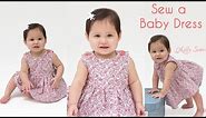 How to Sew a Baby Dress - Free Pattern