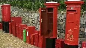 Original Post Boxes and Pillar Boxes Wall and Pole Mounted Royal Mail Boxes - UKAA