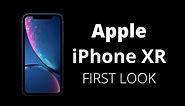 Apple iPhone XR: Apple iPhone XR First Look Video | Price in India, Specifications, Features & more