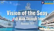 🚢Vision of the Seas Full Walkthrough Ship Tour 4K HD | Royal Caribbean