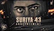 Suriya43 - Suriya | Dulquer Salmaan | Nazriya | GV Prakash | Sudha Kongara | 2DEntertainment