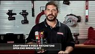 Craftsman 4-Piece Ratcheting Open End Wrench Set Product Review - Ace Hardware