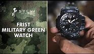 Sylvi Military Large Analog Digital Sport Watches for Men's and Boys | CAMOUFLAGE Green Watch 🌳💚⌚