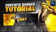 Tutorial: How To Make An EPIC Fortnite Banner In Photoshop! 🎨 (EASY)