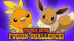 How to Draw Torchic + Eevee Fusion | ART CHALLENGE