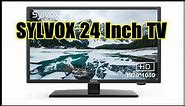 SYLVOX 24 Inch TV 12/24 Volt TV 1080P Full HD RV TV