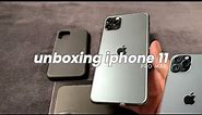 Unboxing - iphone 11 Pro Max 256gb Midnight Green