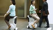 Honda Uni-Cub personal mobility device one-ups Segways for indoor use
