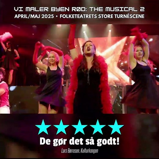 VI MALER BYEN RØD: THE MUSICAL 2 – Trailer 2 (Musicalteatret 2025)