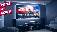 5 Pros & Cons Of An Ultra Short Throw Projector! // VAVA 4K Laser UST TV // Home Theater 2021!