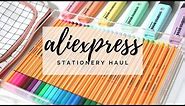 Huge aliexpress stationery haul ✨ back to school